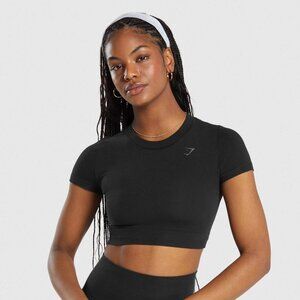 Gymshark Cotton Seamless Crop Top (SOLD OUT/DISCONTINUED)